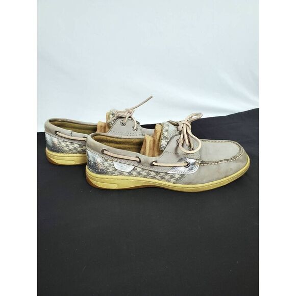 Sperry Top Sider Loafers 9244252 Size 8, Boho Retro Casual Dress Leather ECU - Picture 4 of 13